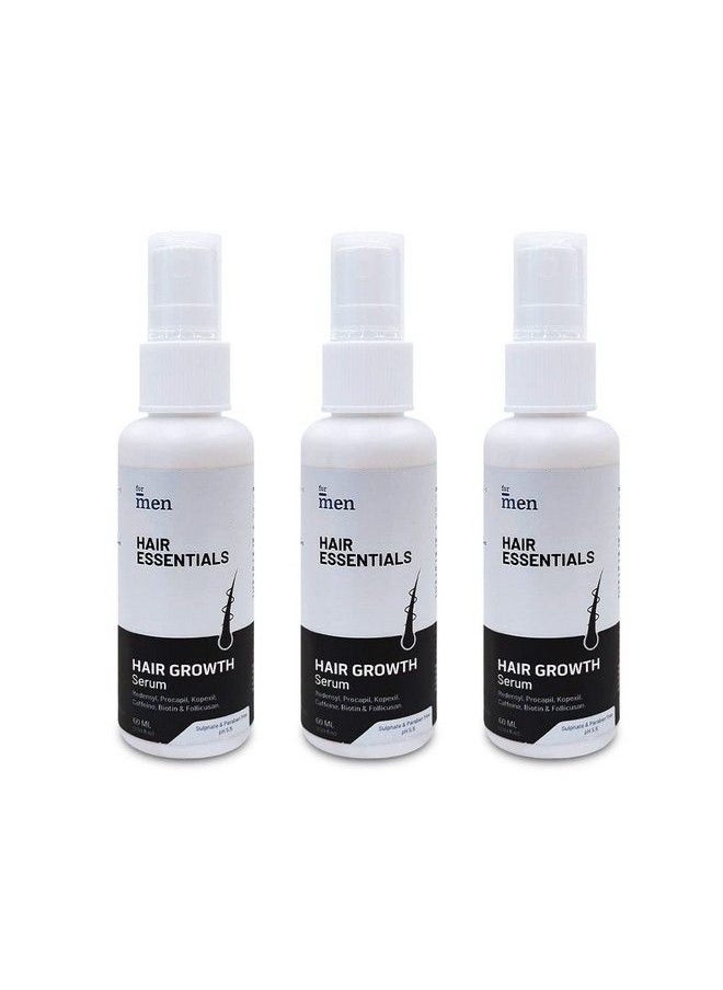 Formen - 3% Redensyl Hair Growth Serum ; Reduce Hairfall & Improve Hair Density & Volume ; Enriched With Caffeine Saw Palmetto Hibiscus Amla & Bhringraj (Pack Of 3) - Image 1