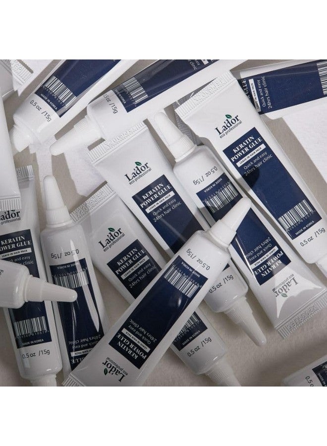 Lador LA'DOR Keratin Power Glue Korean Hair Ampoule Leave-in Treatment, (15gm) | 2-in 1 Hair Essence-Long Lasting, Conditioning for Frizzy, Coloured, Damaged & Dry Hair Sulphate Free - Image 5