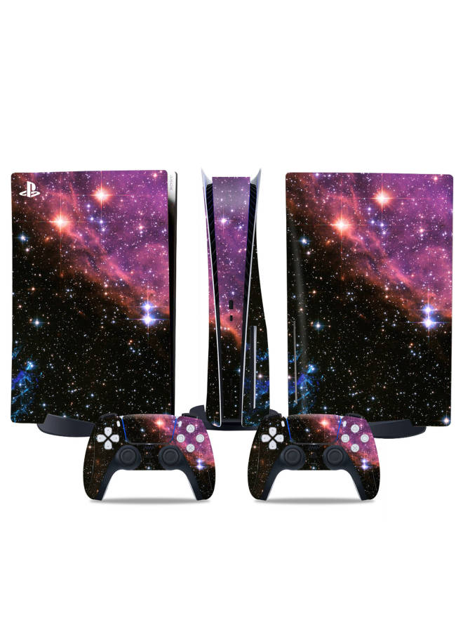 PS5 Full Body Sticker Star Neutral Colorful Film Cartoon Sticker Pain Sticker Optical Drive Digital Edition-Color:TN-DiskPS5-3514 - Image 3