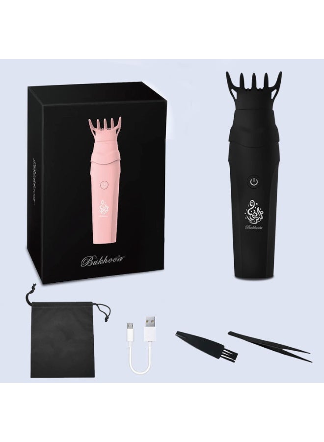 بخور مبخرة مشط قابلة لإعادة الشحن عبر USB - العلاج بالروائح العطرية - Image 5