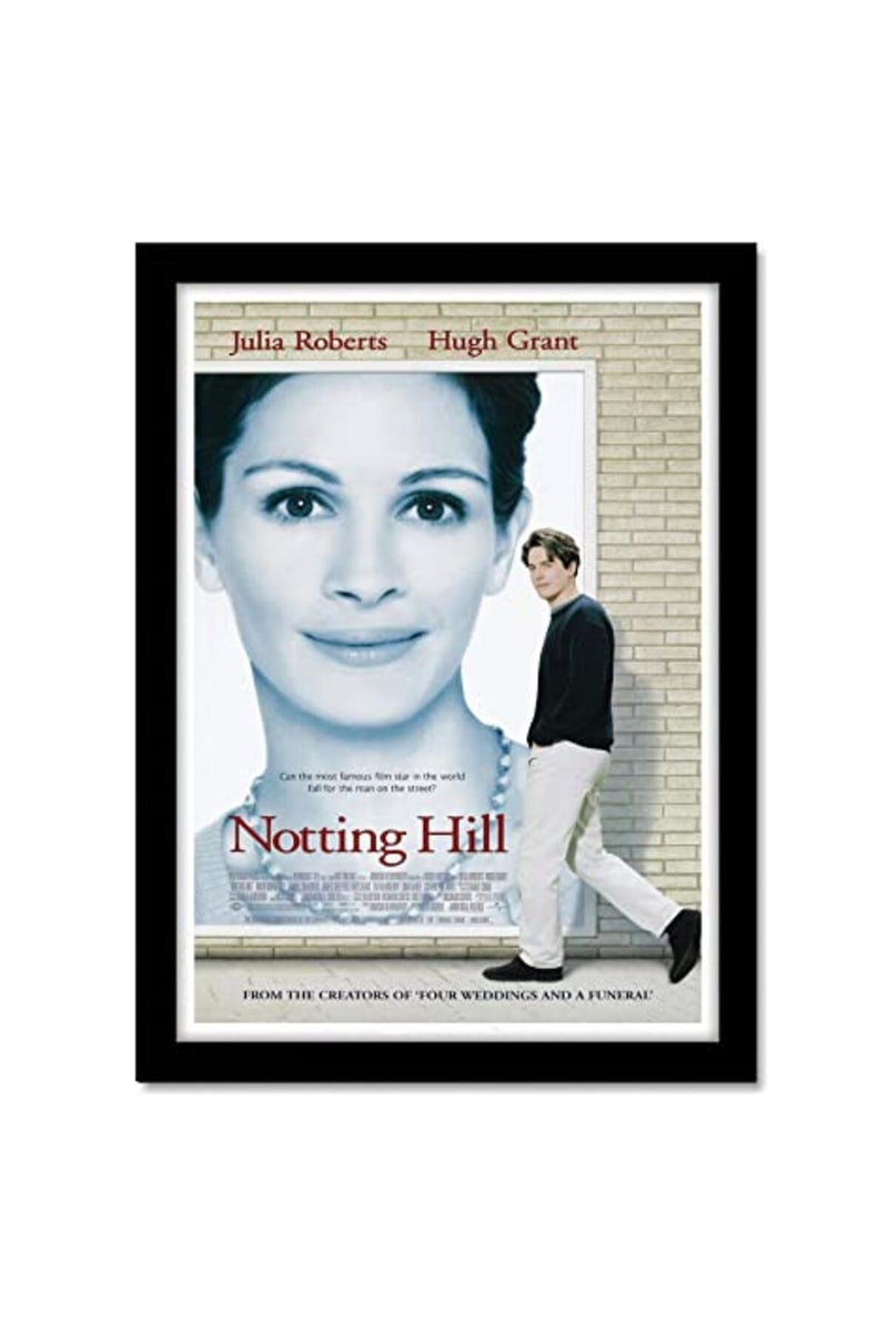 GRAY WALL - Notting Hill Movie Framed Poster Acrylic Glass For Room & Office (10 Inch X 13 Inch, Multicolor) - Image 2