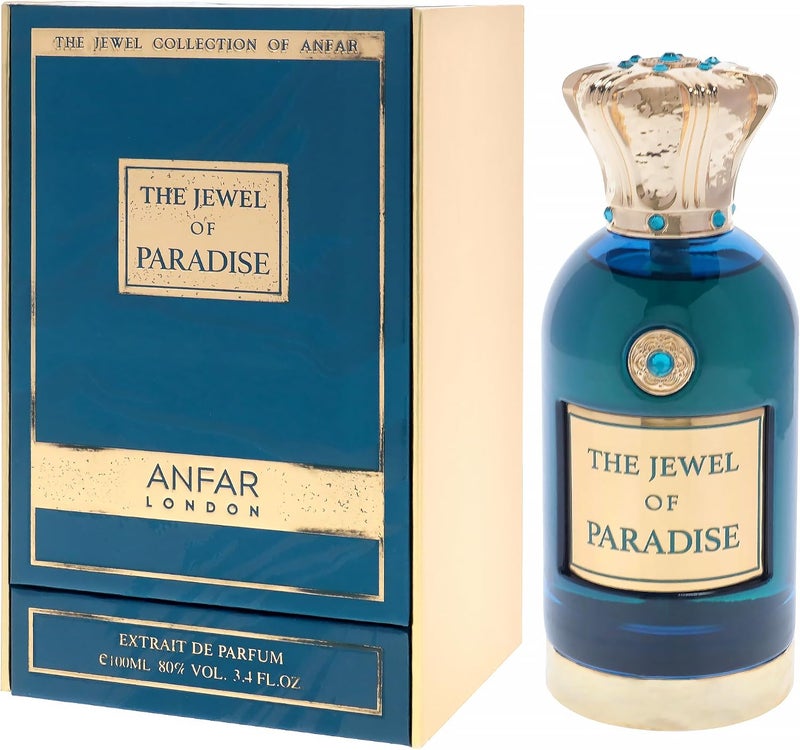 Anfar The Jewel Collection - Paradise by Anfar for Unisex - 3.4 oz Extrait De Parfum Spray - Image 4