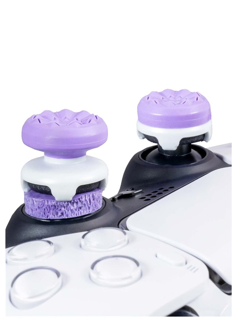 كونترولفريك مجموعة تعزيز الهدف KontrolFreek ليد تحكم بلاي ستيشن 5 (PS5) وبلاي ستيشن 4 (PS4) | تشمل عصي التحكم الأداء وحلقات الدقة | إصدار جالاكسي - Image 3