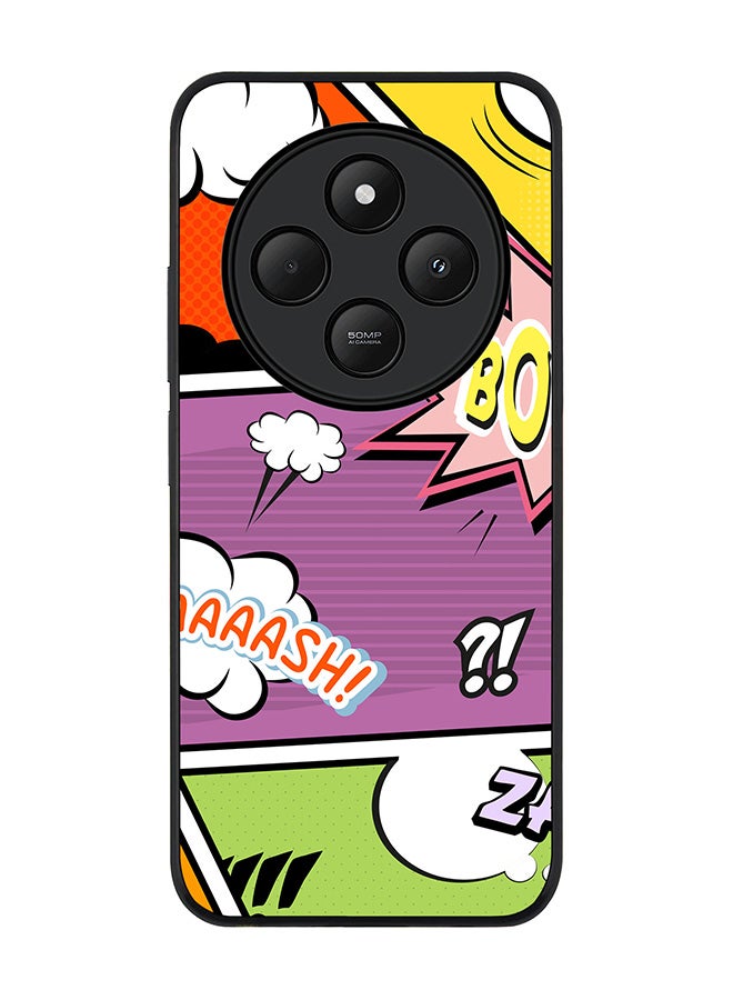 Stylizedd For Xiaomi Poco C75 Case,Slim fit Camera Protection, Shockproof Thin Phone cover - Comic Strip - Image 1