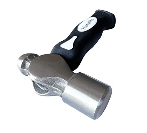 HimaPro One Pound Ball Pein Steel Head Metal Stamping Hammer for Jewelry Making, Leather Crafting, Carpentry - Image 5