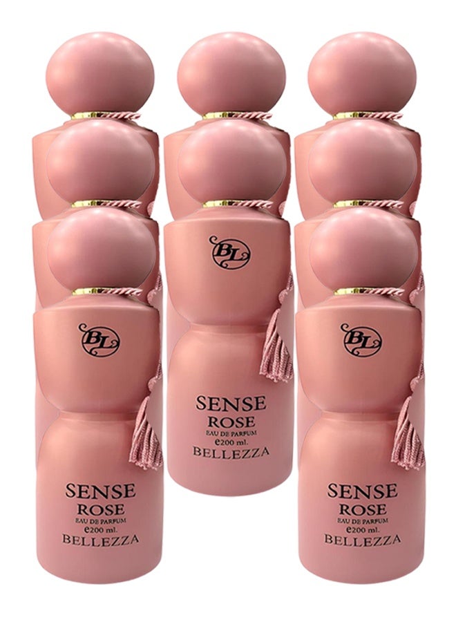 بيليزا 8 قطع عطر سينس روز للنساء 200 مل - Image 1