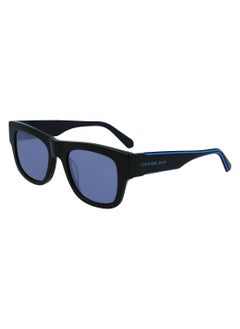 Calvin Klein Jeans Full Rim Acetate Modified Square Sunglasses Ckj22637S 5221 (001) Black  - Image 1