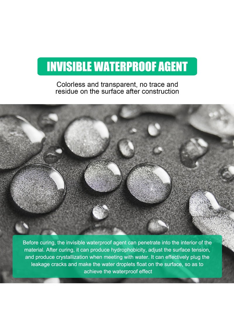 Jaysuing Invisible Waterproof Anti-Leakage Agent, Anti-Leaking Sealant Bathroom Coating Leak Repair for Wall Roof Roofing,  - Image 2