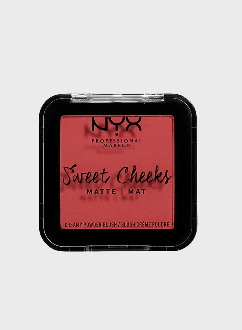 NYX PROFESSIONAL MAKEUP Sweet Cheeks Creamy Powder Blush -Citrine Rose