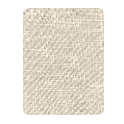 KING MOUNTAIN Fine Linen Fabric Patches, Self-Adhesive, 8x11 inch Extra Size, Multi Color, for Linen Sofa Repair - Image 1