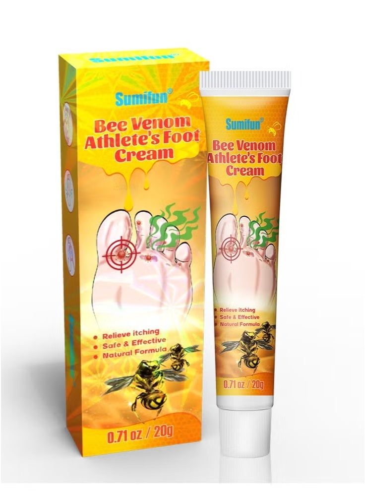 Sumifun Sumifun Foot Sweat Bee Venom Foot Odor Cream Antibacterial Ointment  - Image 1