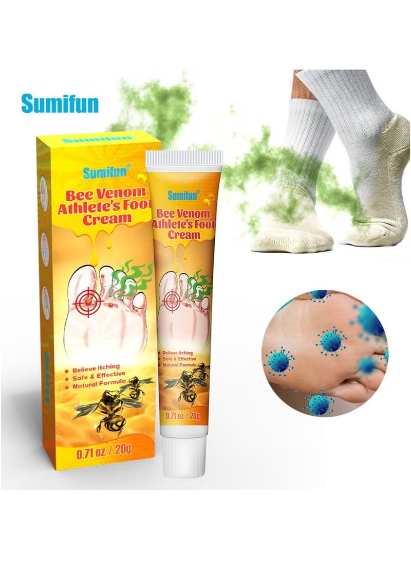 Sumifun Sumifun Foot Sweat Bee Venom Foot Odor Cream Antibacterial Ointment  - Image 5