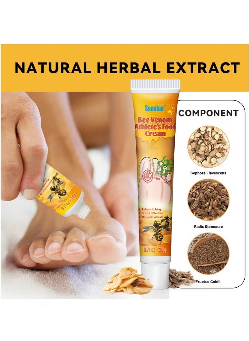 Sumifun Sumifun Foot Sweat Bee Venom Foot Odor Cream Antibacterial Ointment  - Image 3