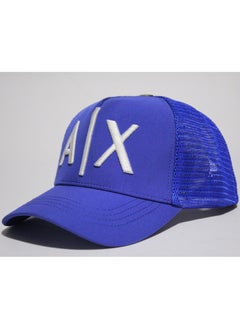 Armani Exchange Armani Exchange AX Logo Cap - Blue  - Image 1