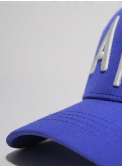 Armani Exchange Armani Exchange AX Logo Cap - Blue  - Image 3