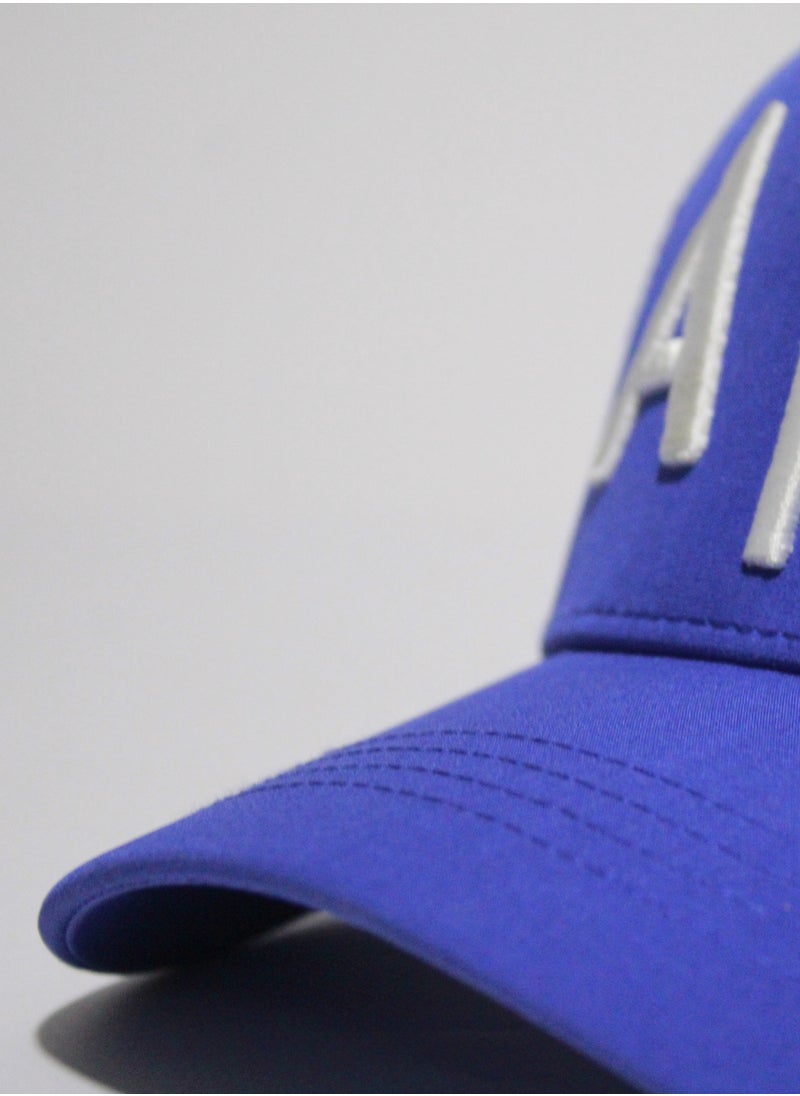 Armani Exchange Armani Exchange AX Logo Cap - Blue  - Image 3