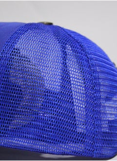 Armani Exchange Armani Exchange AX Logo Cap - Blue  - Image 4