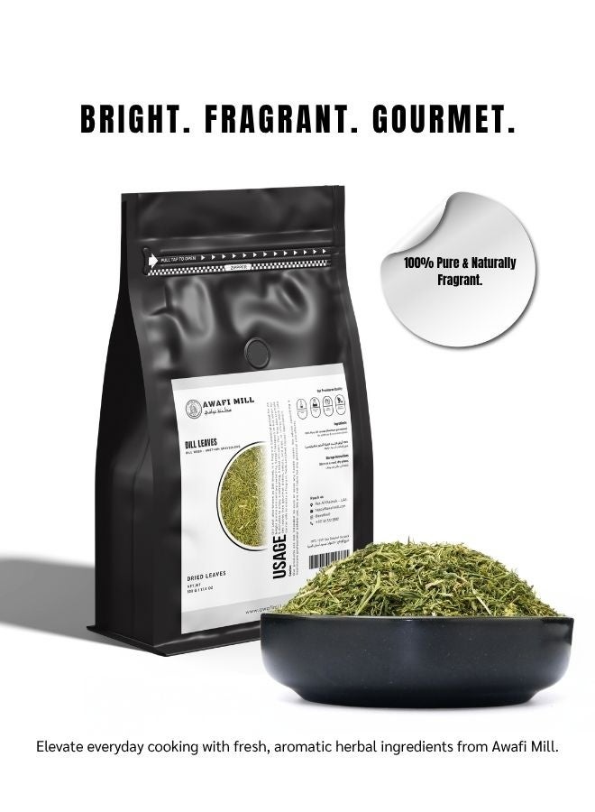 AWAFI MILL Dill Leaves (Dill Weed) – Food-Grade Dried Herb | Anethum graveolens - 500g | 17.6 Oz - Image 4
