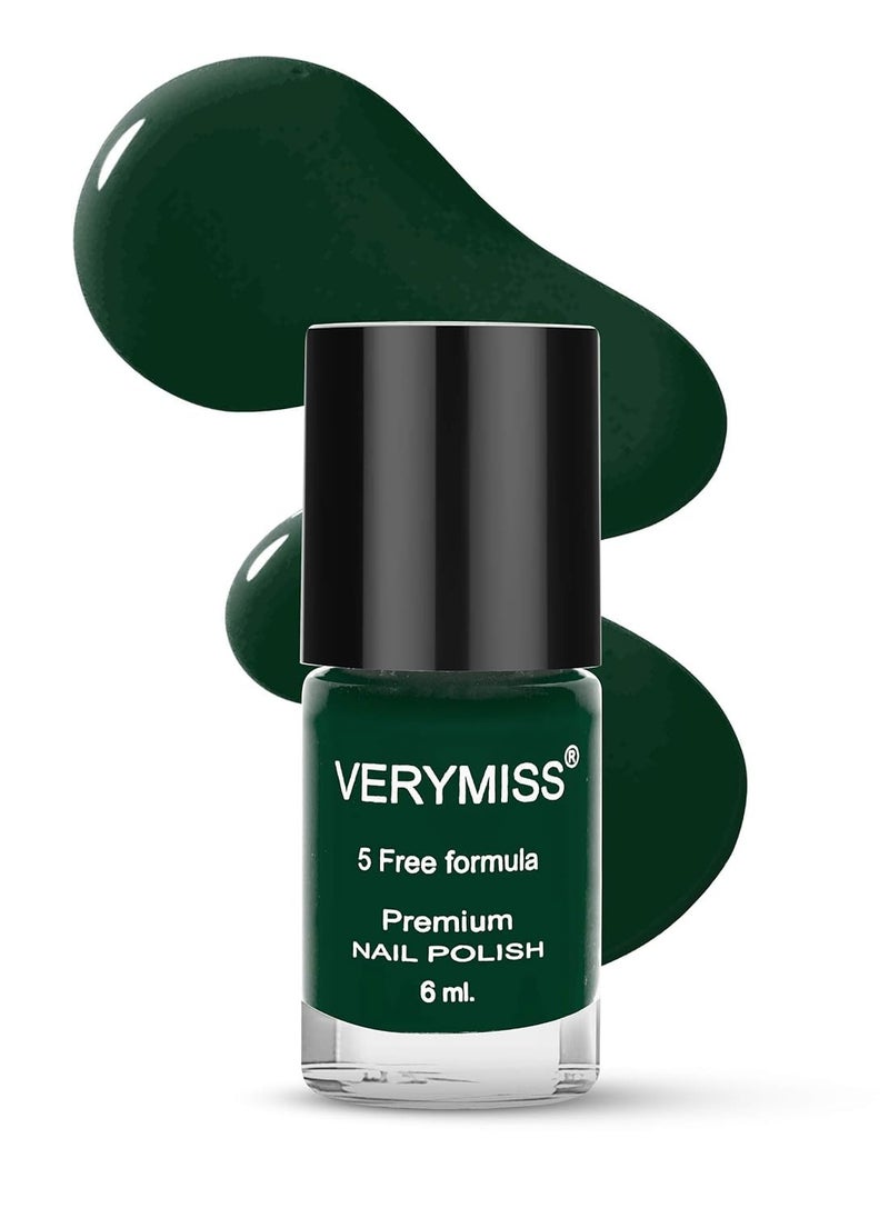 VERYMISS Verymiss Premium Non UV Gel Nail Polish 6 ml 208 Forest Green  - Image 1