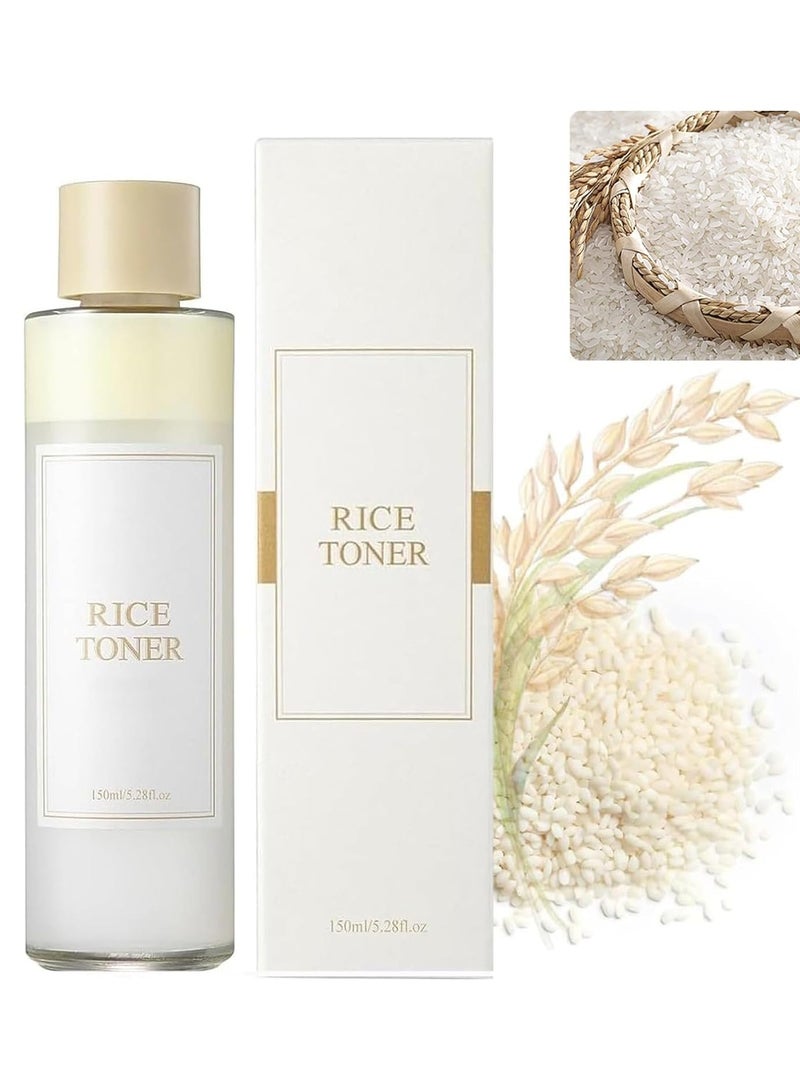 EELHOE Rice Toner,with Niacinamide for Post-Acne Marks and Skin Texture(150 ml) - Image 1