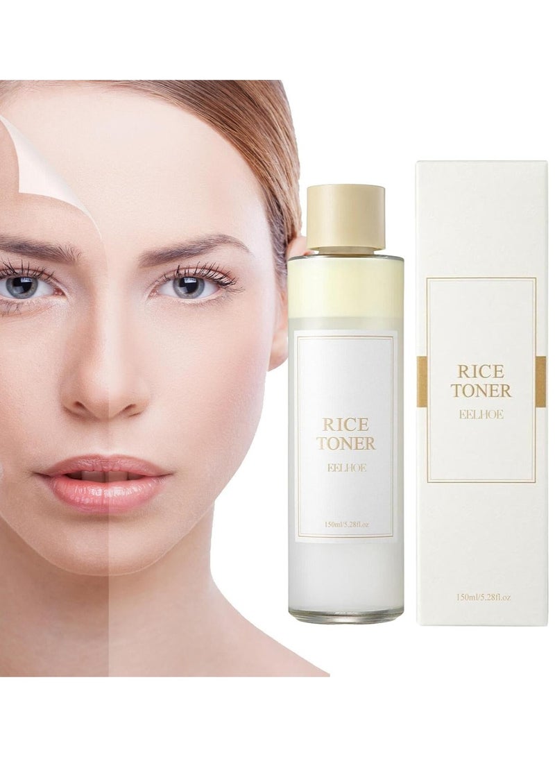 EELHOE Rice Toner,with Niacinamide for Post-Acne Marks and Skin Texture(150 ml) - Image 2