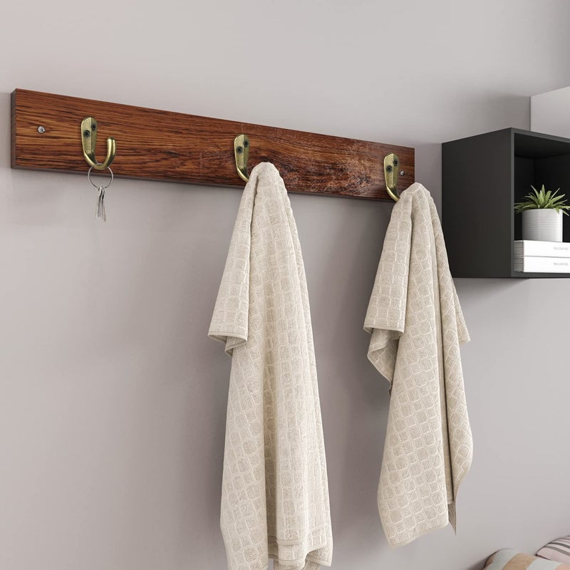 IBosins 15PCS Coat Hooks Wall Mounted Single Prong Robe Hook for Hanging Towel Hooks with 30 Screws for Bags, Hat, Cap, Scarf, Cup - Image 4