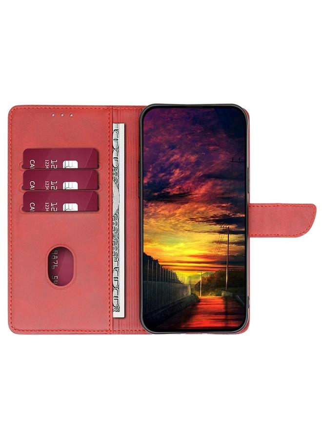 اس-توب جراب لهاتف Motorola Moto G85 5G جراب هاتف قابل للطي من جلد العجل مع مشبك - Image 5
