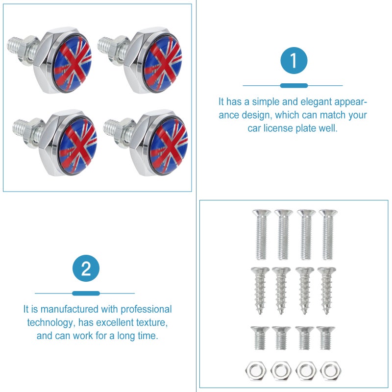 8 pcs Accessories Motorcycle Screw Bolts - Image 4
