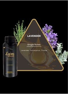 LYON SCENT Lyon Scent Aroma Oil, 100% Pure Oil, Perfume for Air Freshener, Diffuser Aroma, Fragrance Oil, Air Freshener Oil refill, Essential Scented Oil, Luxurious Scent (LAVENDER)  - Image 2