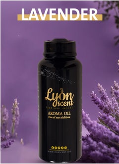 LYON SCENT Lyon Scent Aroma Oil, 100% Pure Oil, Perfume for Air Freshener, Diffuser Aroma, Fragrance Oil, Air Freshener Oil refill, Essential Scented Oil, Luxurious Scent (LAVENDER)  - Image 3