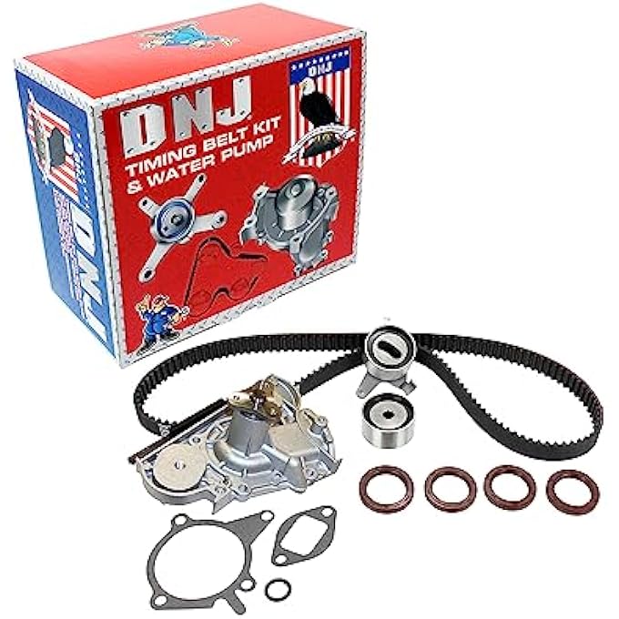 DNJ Tbk490Awp Timing Belt Kit With Water Pump For 19901996  Ford Mazda MercuryCapri Escort Miata Protege Tracer  16L 18L  Dohc  16V  112Cid 1597Cc 1839Cc  Vin 6 Vin 8 Vin Z - Image 1