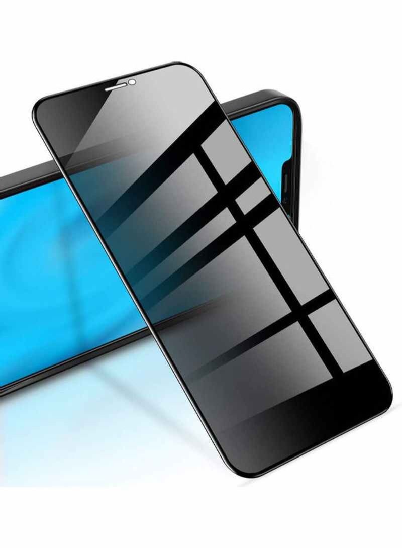 BORTONY Privacy Tempered Glass Screen Protector For Apple iPhone 12 Pro Max Black - Image 1