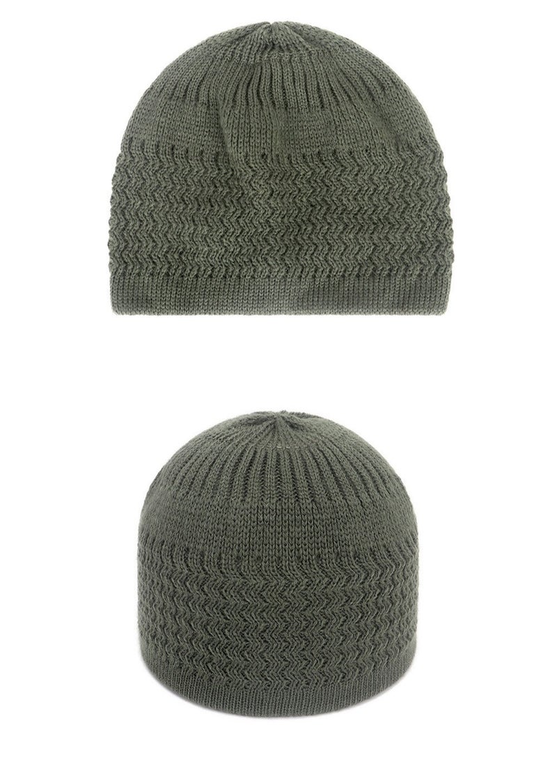 Pullover Knitted Hat Men's And Women's Warm Hat