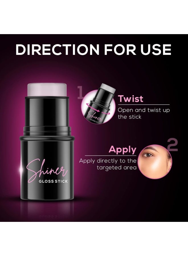 رينيه ملمع شفاه رينيه شاينر | يمنح لمعانًا فوريًا | يرطب وينعم | غير لزج | تركيبة خفيفة | يمنح بشرة ناعمة | غني بفيتامين هـ وبذور دوار الشمس وزيت جوز الهند | 5 غرام - Image 4