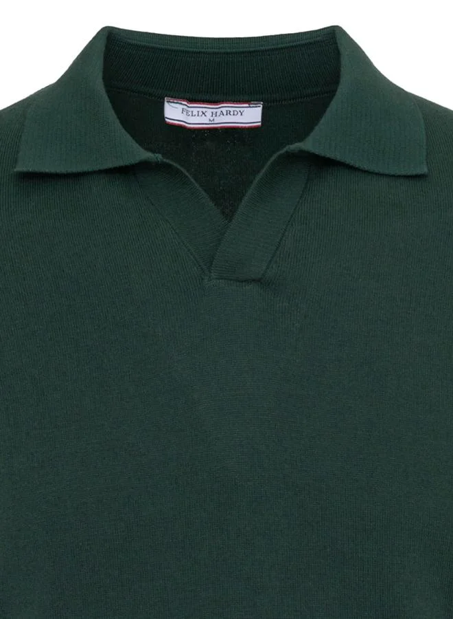 FELIX HARDY Darkgreen-Blue Men's 100% Cotton Polo Shirt Short Sleeve Pack of 2 for Men | Best Price UAE