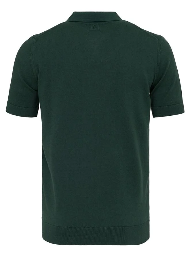 FELIX HARDY Darkgreen-Blue Men's 100% Cotton Polo Shirt Short Sleeve Pack of 2 for Men | Best Price UAE