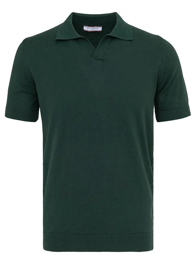 FELIX HARDY Darkgreen-Blue Men's 100% Cotton Polo Shirt Short Sleeve Pack of 2 for Men | Best Price UAE