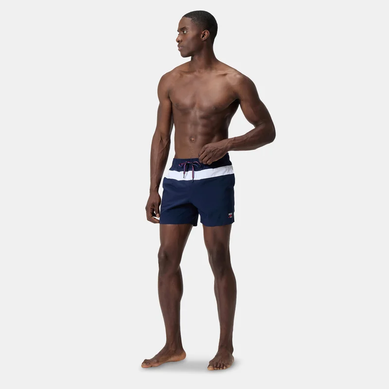 speedo Blue Men's Colourblock Volley Swimming Shorts for Men | Best Price UAE