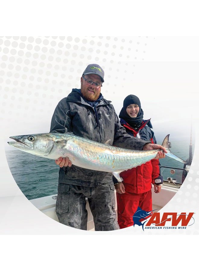 American Fishing Wire Surfstrand Micro Ultra, Bare 1x19 Stainless Steel Leader Wire, 17 lb Test, 0.010" Diameter, Camo, 5 m - Image 2