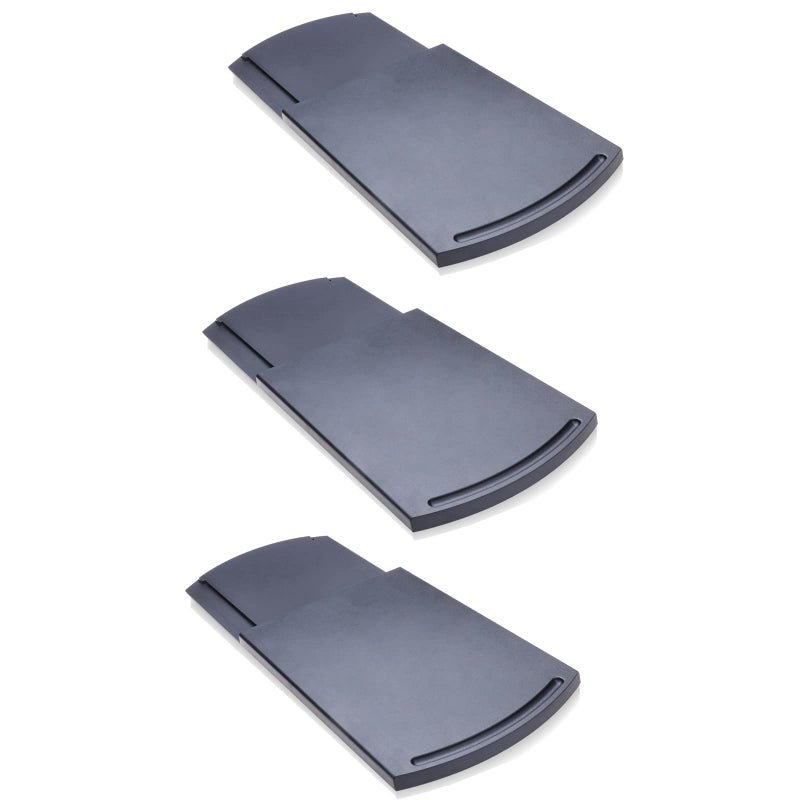 GAGAYA GAGAYA Sliding Tray for Coffee Maker Kitchen Appliance Moving Caddy Countertop Storage Mat with Smooth Rolling Wheels for Blender Toaster Food Processors Kitchen Aid Mixer Set of 3 