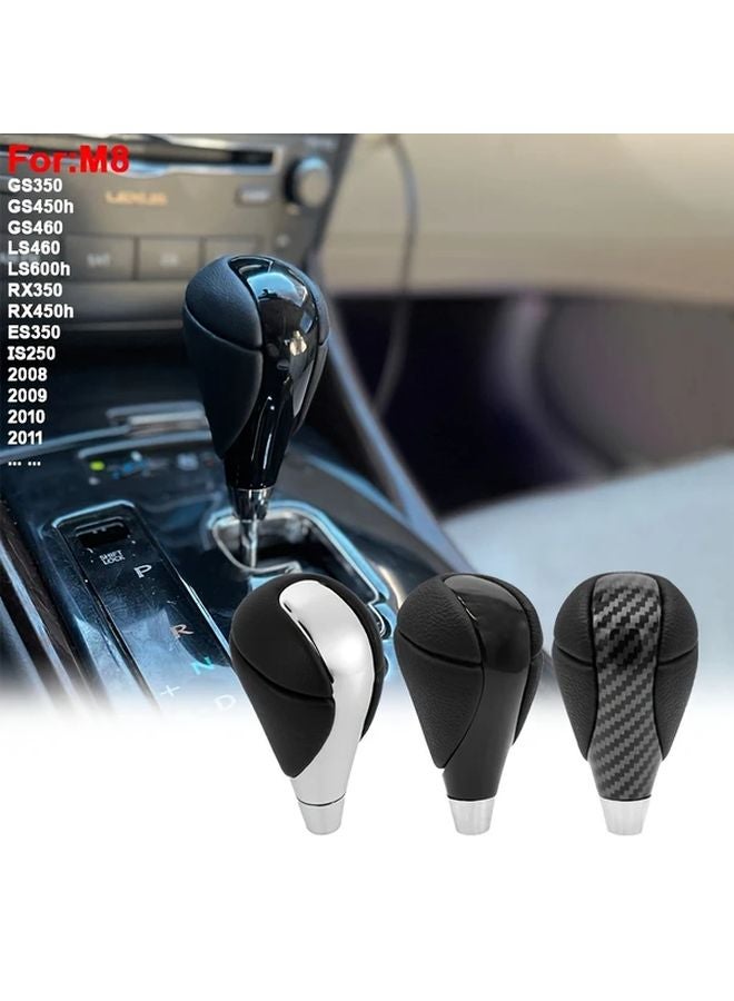 مقبض ناقل حركة كبير من ألياف الكربون لـ GS350 وGS450h وGS460 وLS460 وLS600h وRX350 وRX450h وES350 وIS250 - Image 2