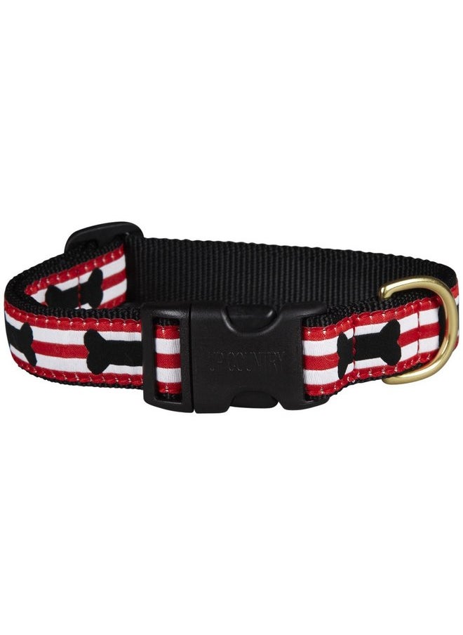 Up Country - Up Country Got Bones? Dog Collar - X-Small - Image 1