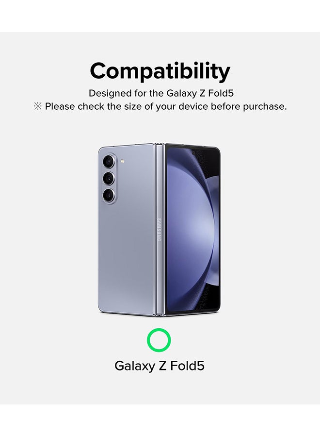 Ringke Cover Display Screen Protector Tempered Glass For Samsung Galaxy Z Fold 5 5G 2023 Clear - Image 2
