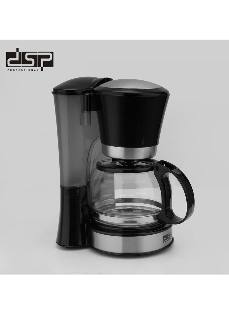 DSP Coffee Maker, coffee machine, 550W Power, 6-Cup Coffee Maker with Drip-Stop Function and Transparent Water Level Indicator, KA3082 - pzsku/Z483A73E02EBBA311B49CZ/45/_/1734173280/ed6f2cf7-b4e0-4478-9a8e-78b486d7cb23