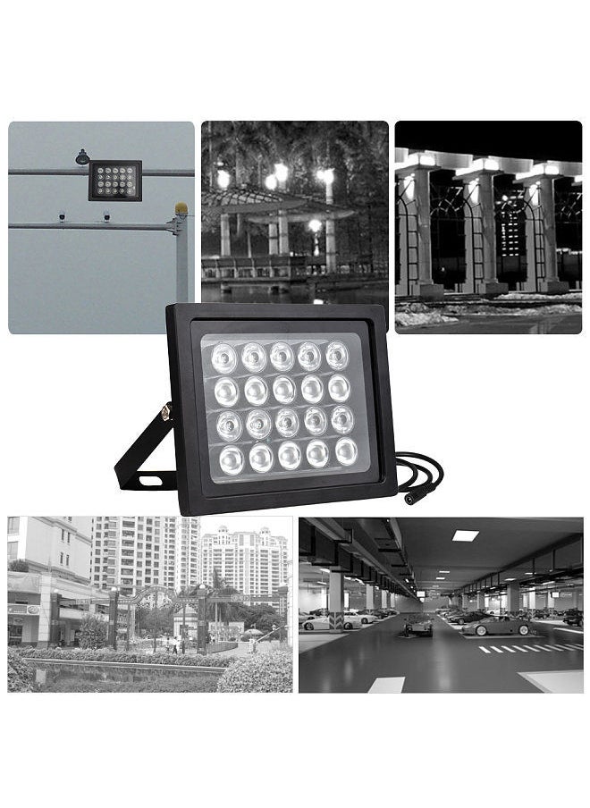Generic Infrared Illuminator 20pcs Array IR LEDS IR Illuminator Night Vision Wide Angle Long Range Outdoor Waterproof for CCTV Security Camera  - Image 5