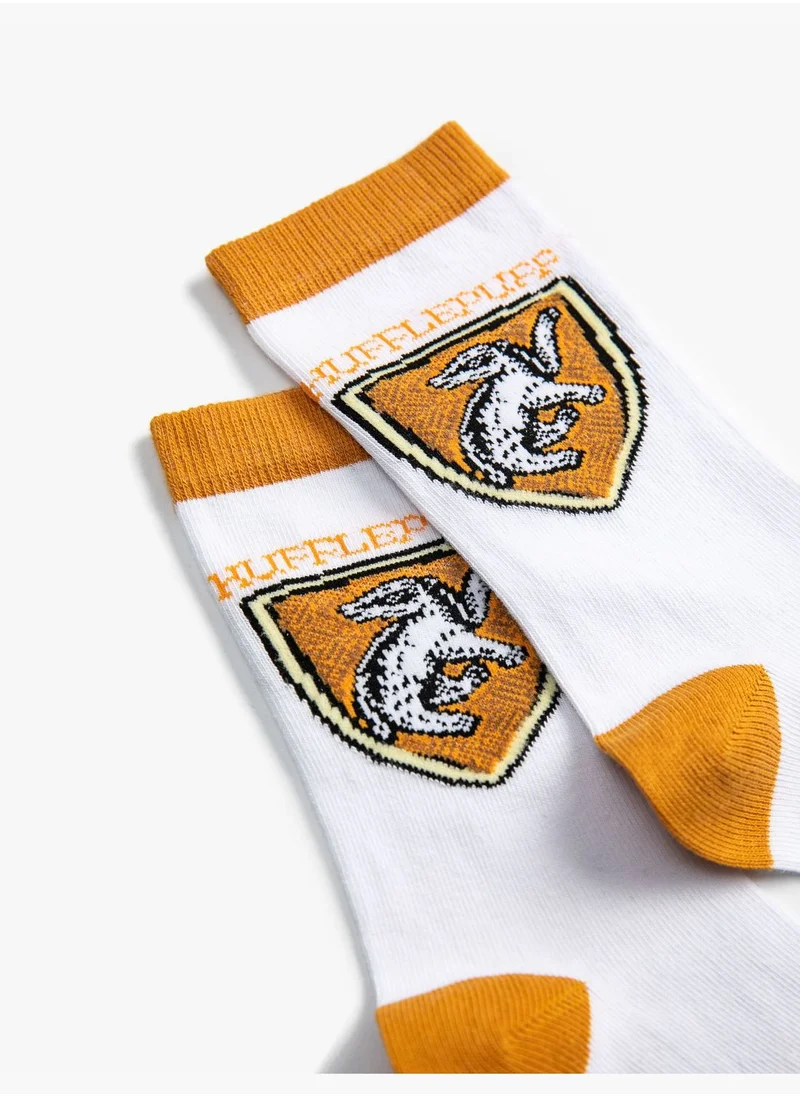 KOTON Harry Potter Socket Socks Licensed Printed