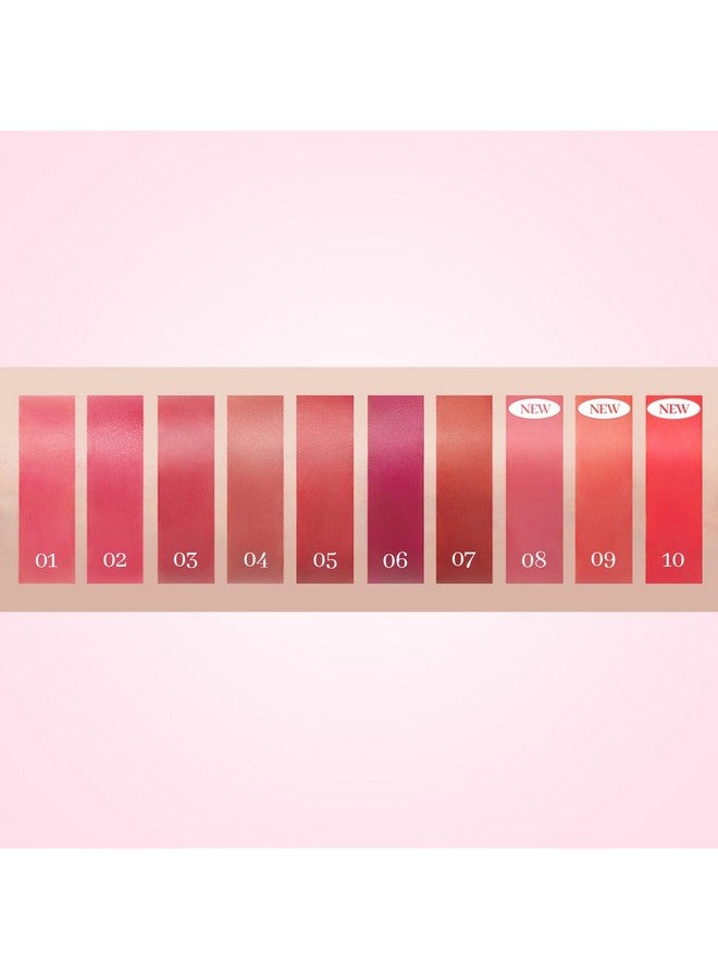 COSNORI Water Blurry Tint - Vegan Blurry Lip Tint, Lightweight & Long-Lasting, Moist-Watery Texture, Flawless Blurred Lip (04 Aube Martini) - Image 4