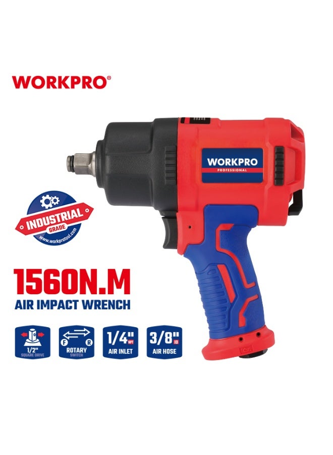 WorkPro Air Impact Wrench 1/2" - Image 1