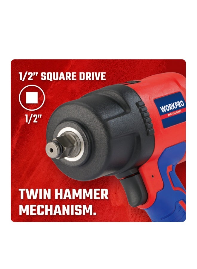WorkPro Air Impact Wrench 1/2" - Image 2