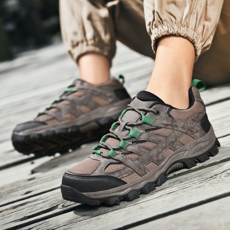 Unisex Hiking Shoes Low-Top Breathable Mesh Anti-Slip - Image 2